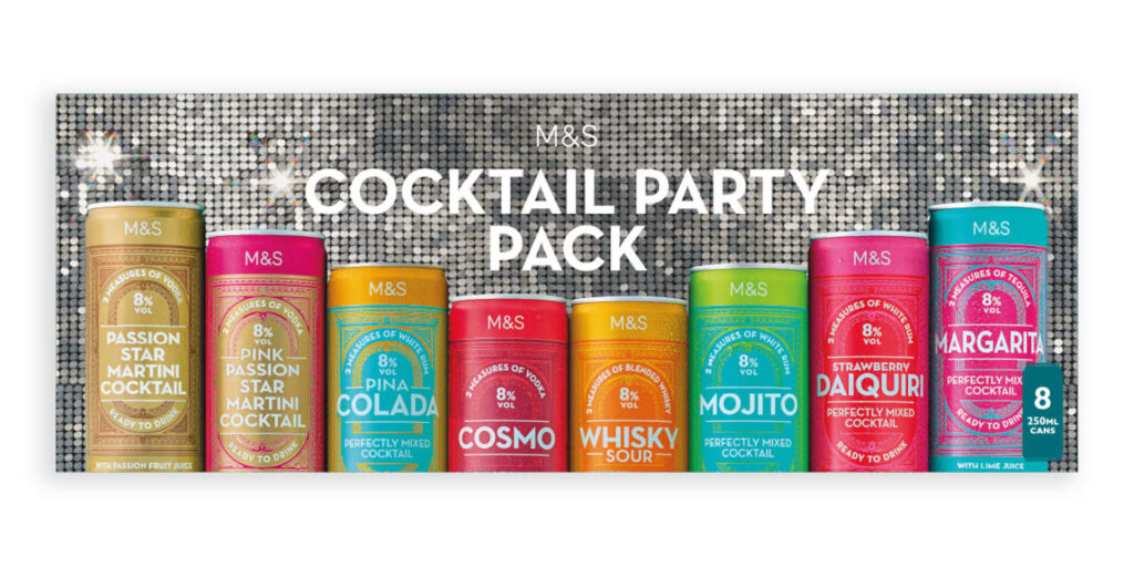 M&S cocktail pack