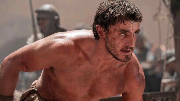 Paul Mescal in Gladiator 2 (Image: Paramount Pictures)