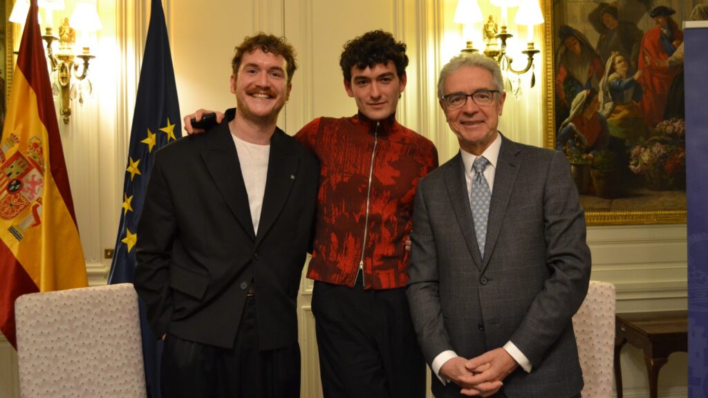 Jorge Gárriz, and Ambassador of Spain to the United Kingdom and Northern Ireland, José Pascual Marco Martíne