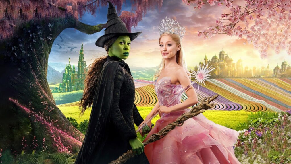 Cynthia Erivo and Ariana Grande in Wicked (Image: Universal Pictures)