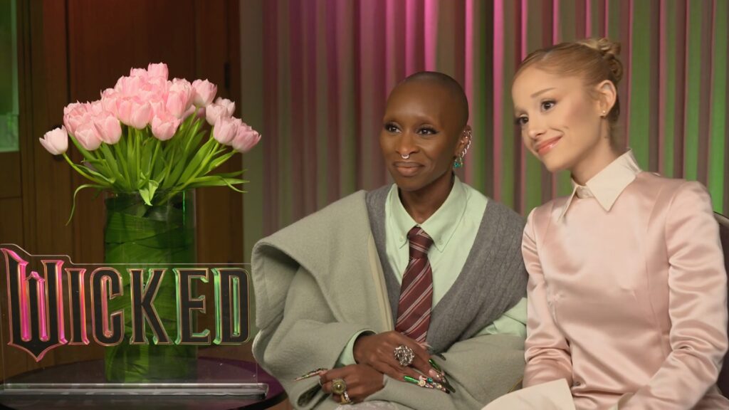 Cynthia Erivo and Ariana Grande sat down speaking to Attitude this week