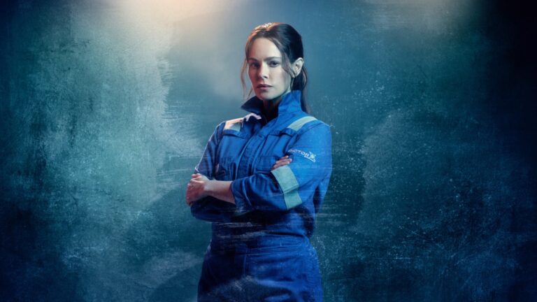 Emily Hampshire in The Rig (Image: Prime Video)