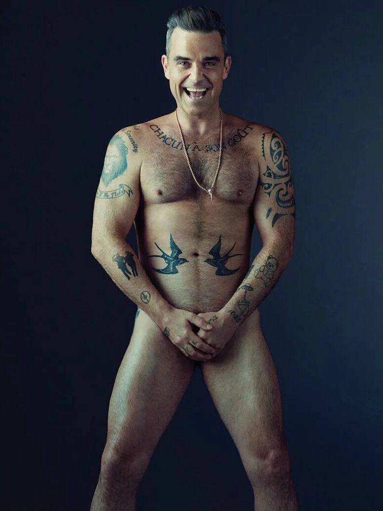 Robbie Williams in Attitude magazine