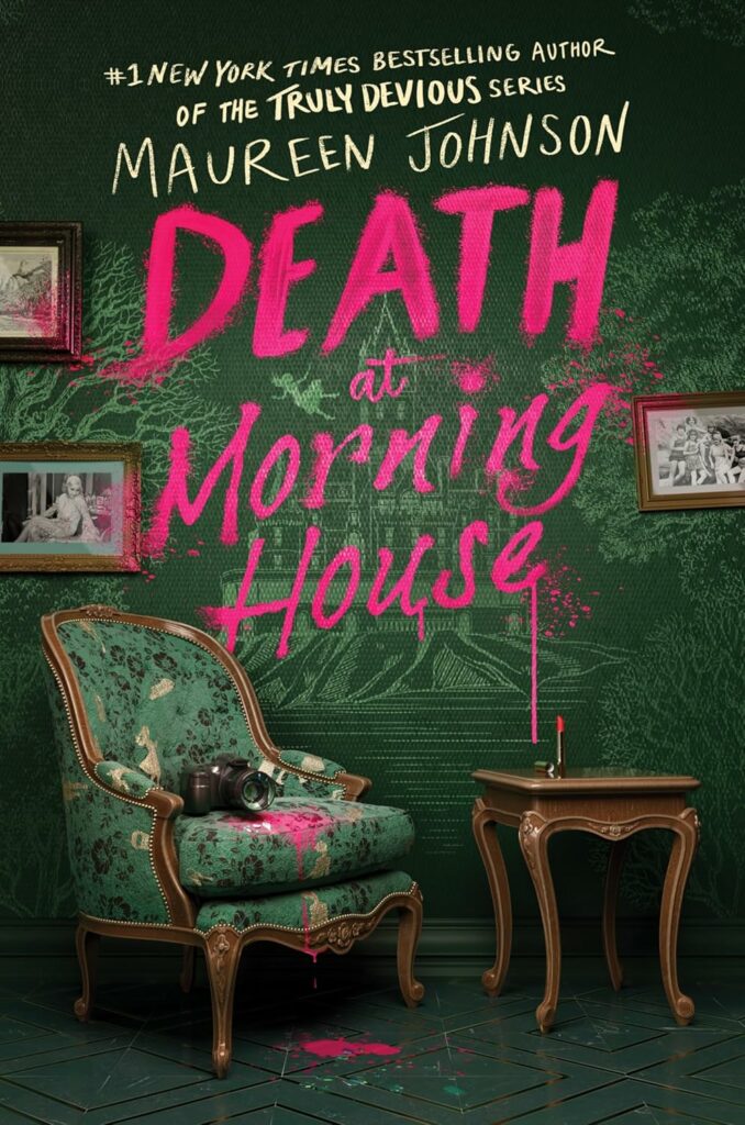 The cover of Death at Morning House