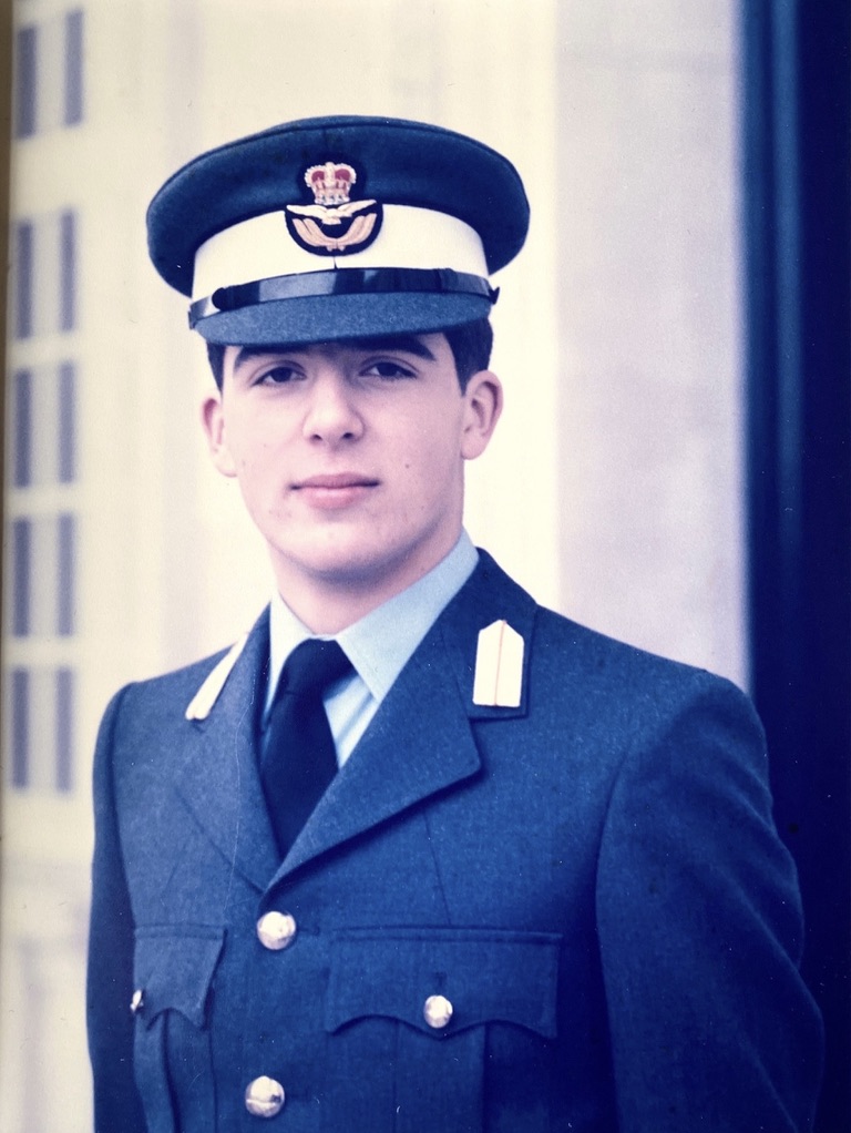 Kevin Bezeley in uniform