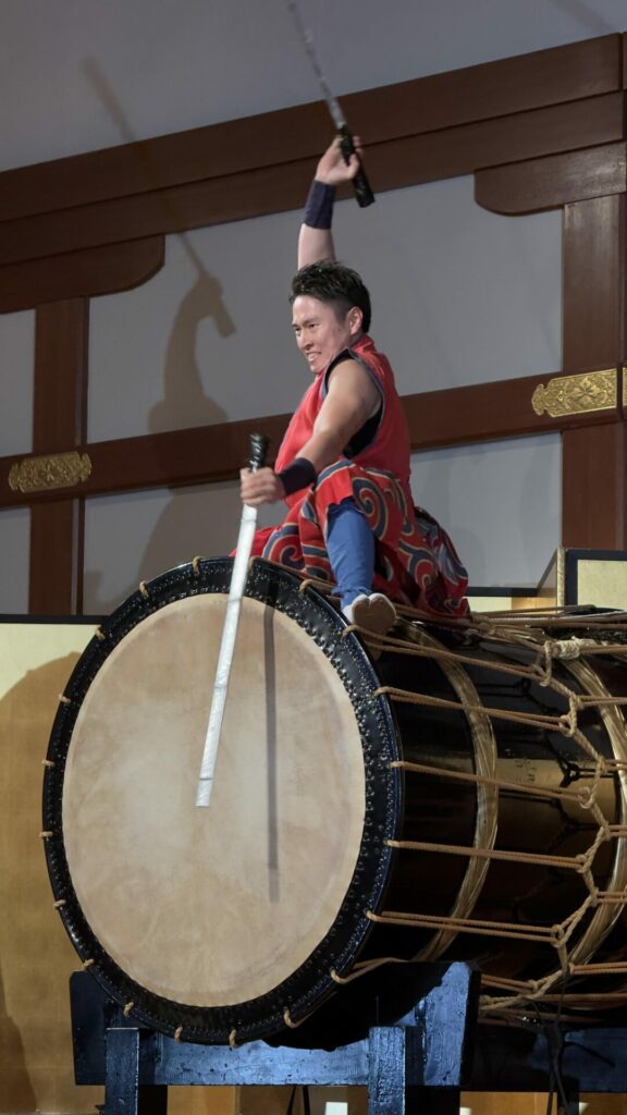 Wadaiko Hiryu troupe of drummers