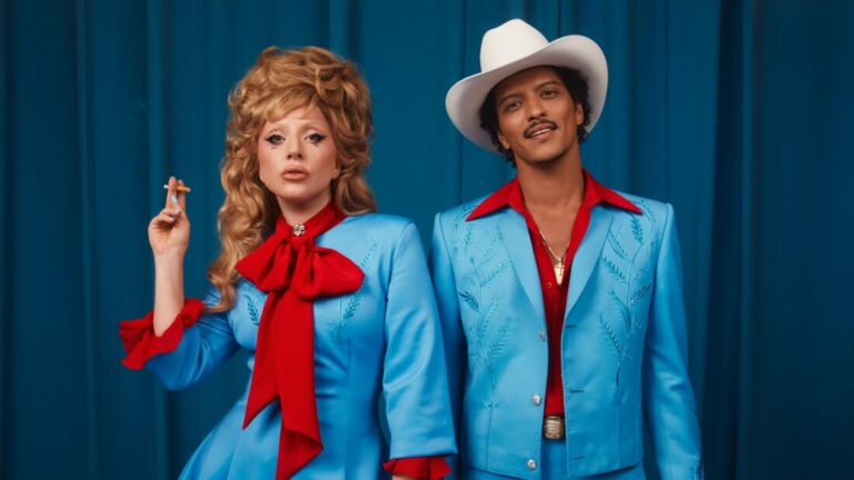 Lady Gaga and Bruno Mars