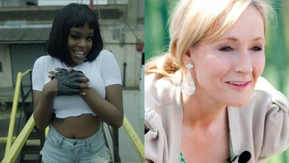 Azealia Banks and JK Rowling