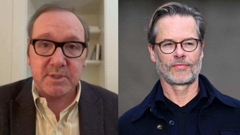 Kevin Spacey and Guy Pearce