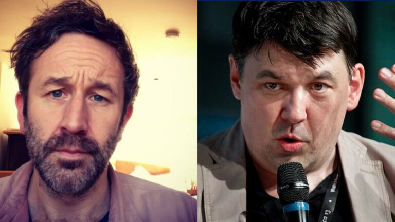 Chris O'Dowd and Graham Linehan