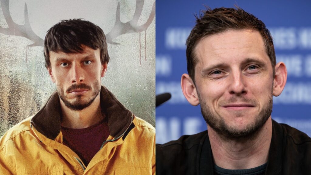 Richard Gadd and Jamie Bell - composite of head and shoulders shots (Images: Netflix/Harald Krichel/Wikimedia Commons)