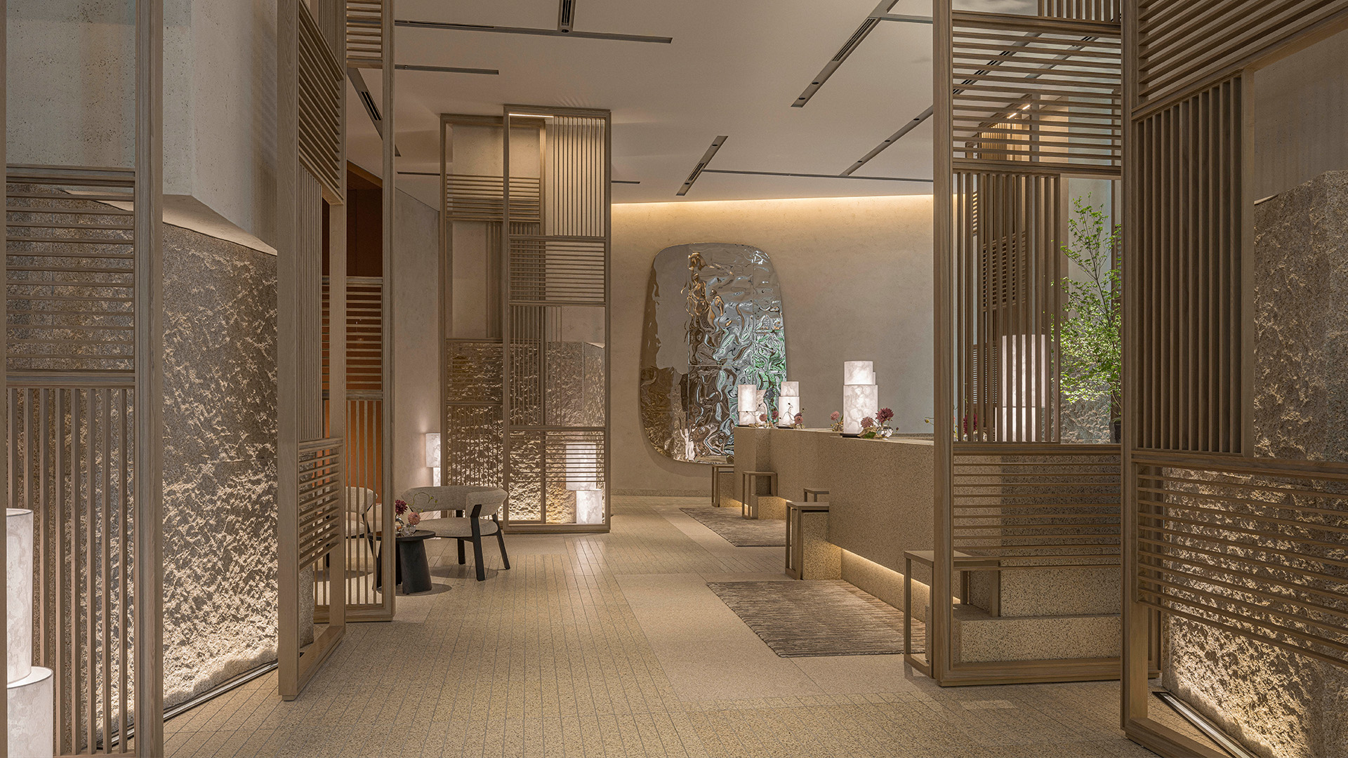 Four Seasons Osaka's lobby