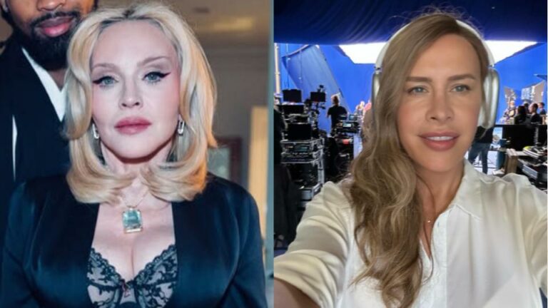 Madonna and Karla Sofía Gascón